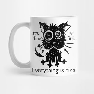 Funny Cats Desing Gift Mug